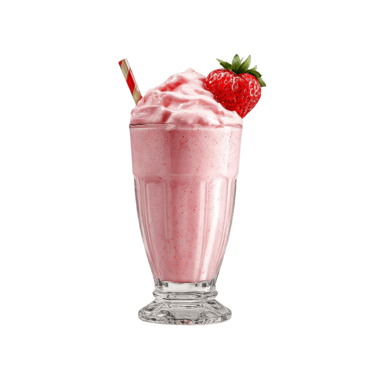 Milk Shake de Morango