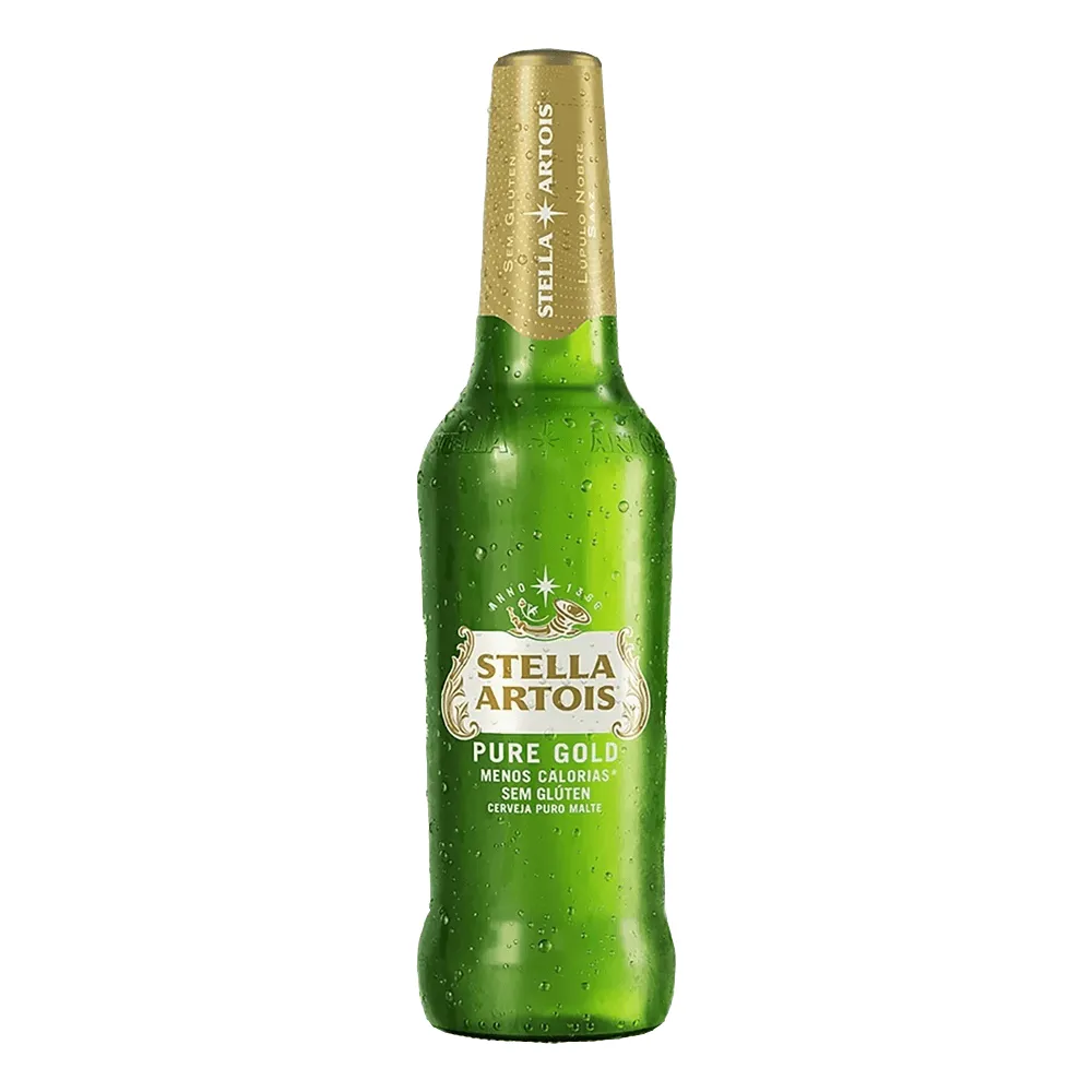 Cerveja Stella Artois Pure Gold Long Neck